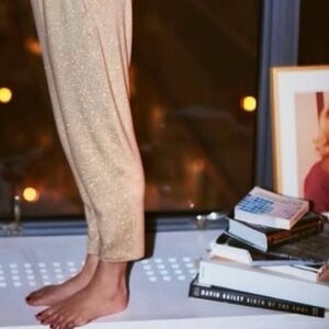 sparkly pants by Phoebe Tonkin